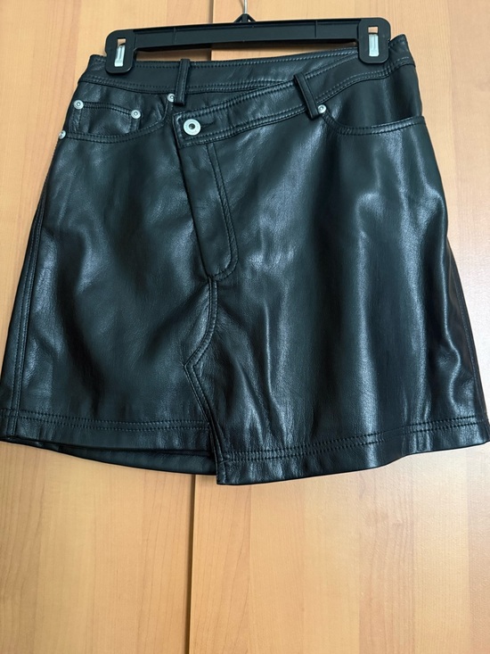 Jonathan Simkhai Dresses & Skirts - Jonathan Simkhai Black Tencel  Mini Skirt with Stitch Detailing